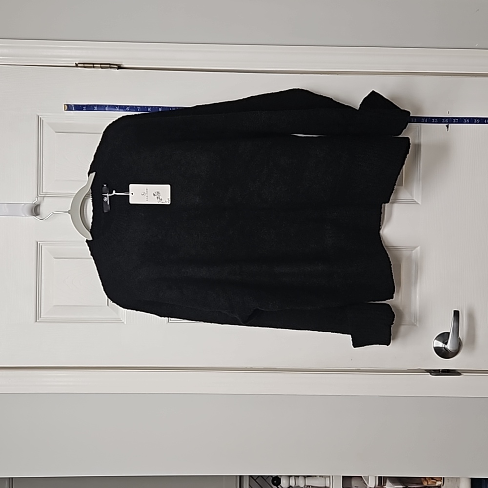 Women’s Crewneck Oversized Sweater Winter Long Sleeve Drop Shoulder Knit Pullove